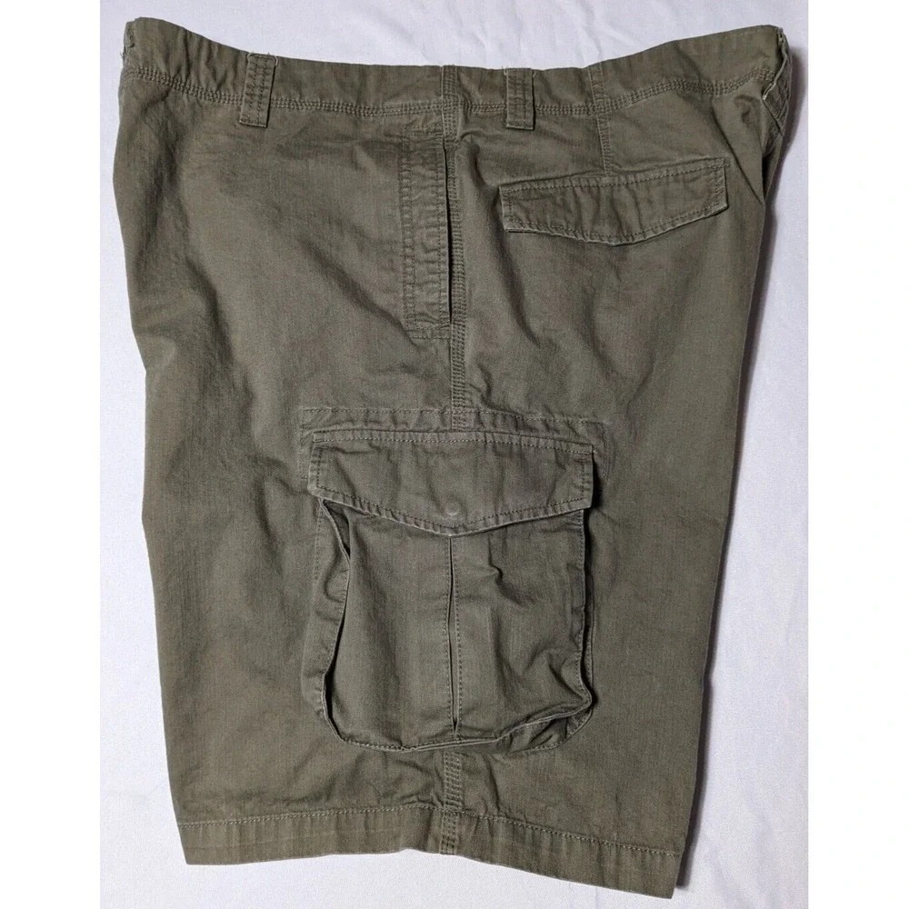 DOCKERS FLAT FRONT LOOSE FIT Men Size 42 Cotton‎ Green 10